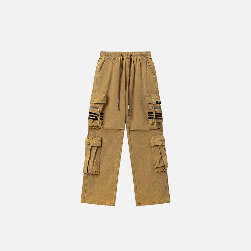 All-Over Pockets Cargo Pants – DAXUEN