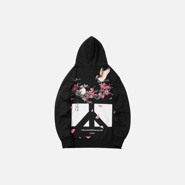 Peace Solid Color Hoodie