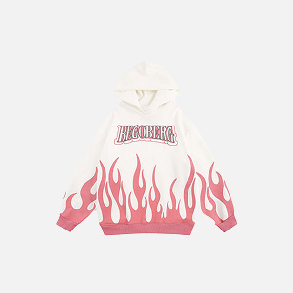 Vintage Fire Hoodie