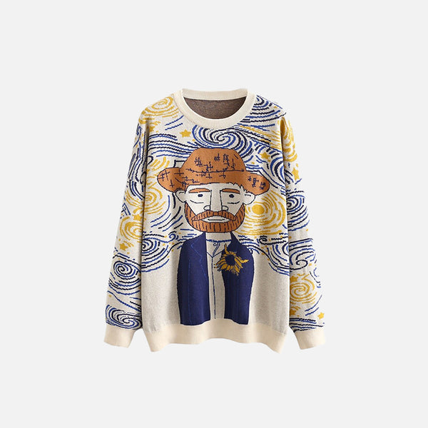 Starry Cowboy Knitted Sweater