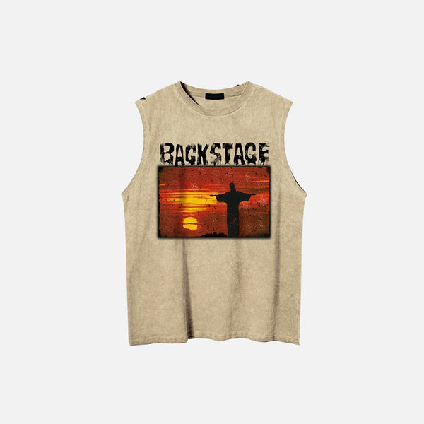 Sunrise Washed Tank Top