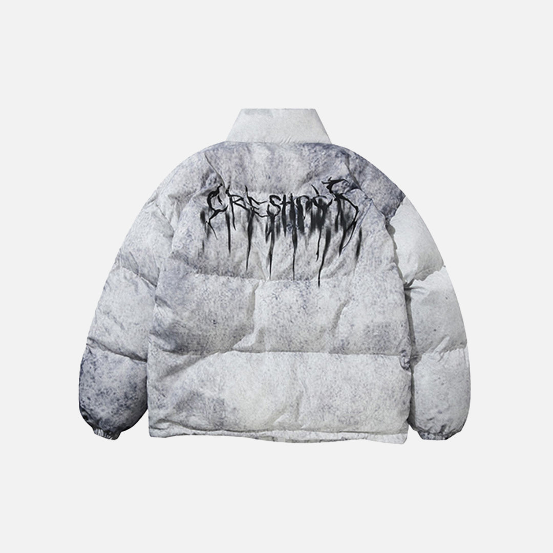 Tie Dye Puffer Jacket – DAXUEN