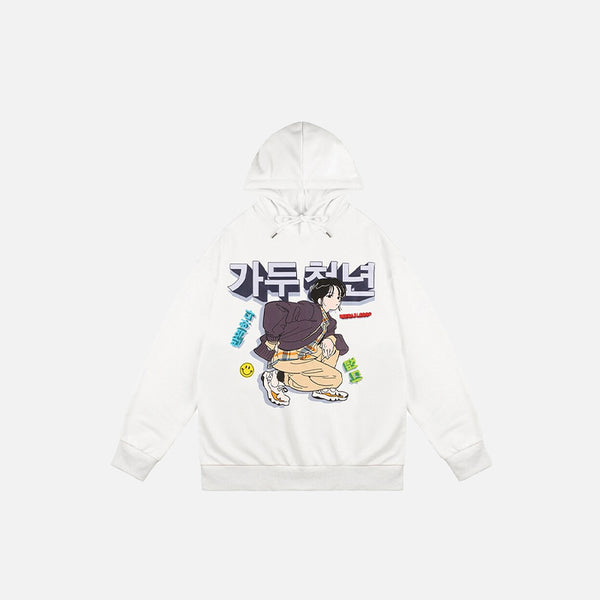 Be Fearless Anime Girl Hoodie