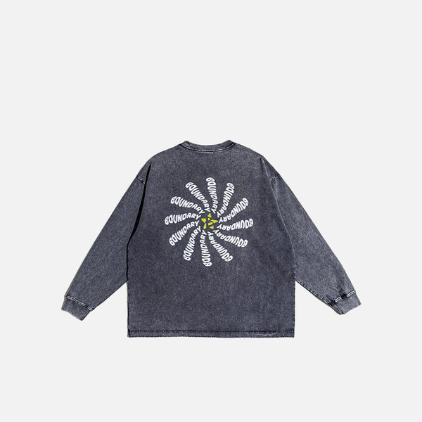 Vintage Star Washed Long Sleeve T-Shirt