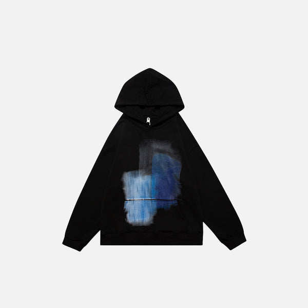 Aesthetic Wall Paint Graphic Hoodie