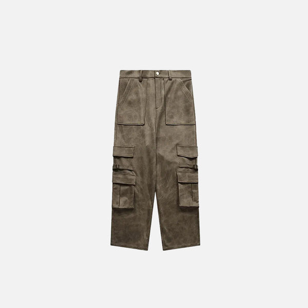 Pantalones cargo lavados vintage