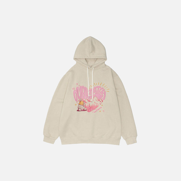 Dual Match Heart Hoodie