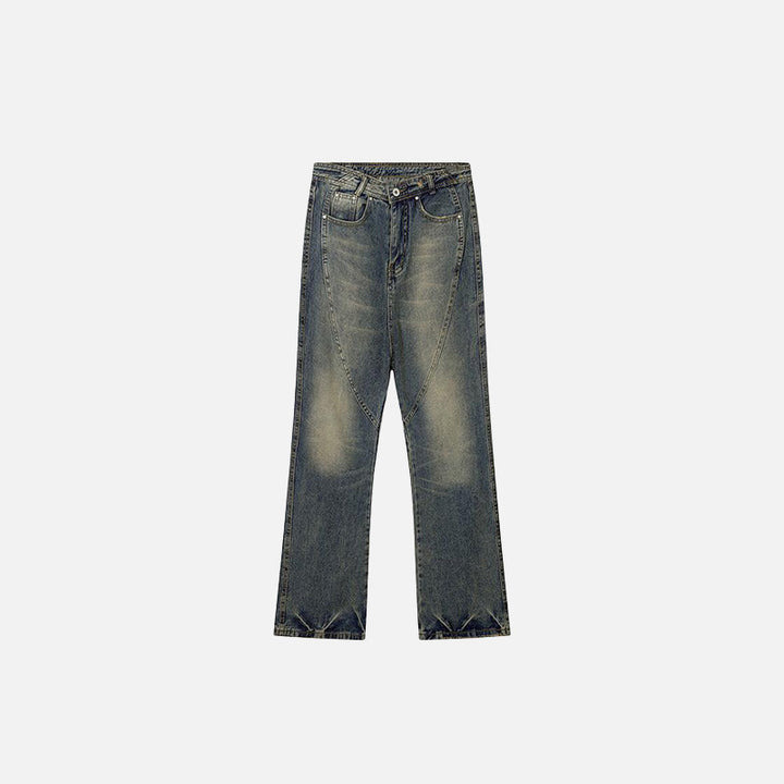 Flared Denim Jeans