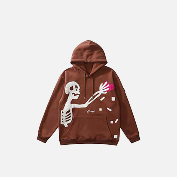 Skeleton Searching For Love Hoodie