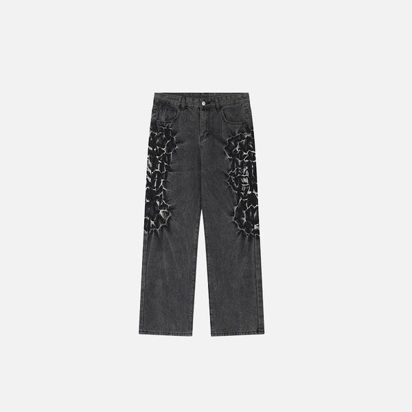 Oblivion Roses Denim Pants