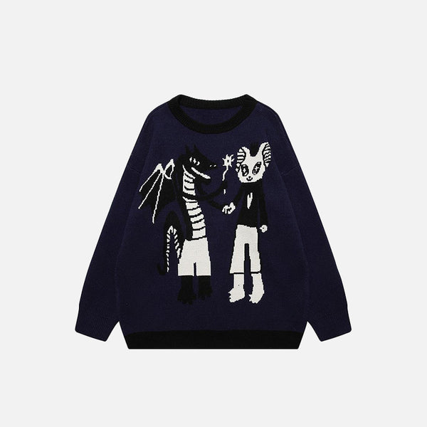 The Rat & The Dragon Sweater