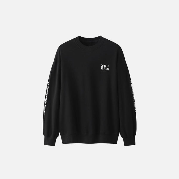 Oversized Standard Thickness Sweatshirt