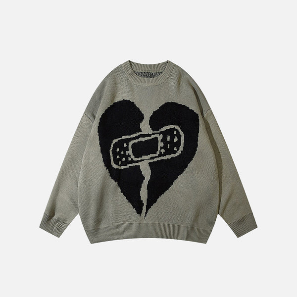 Broken Heart Sweater