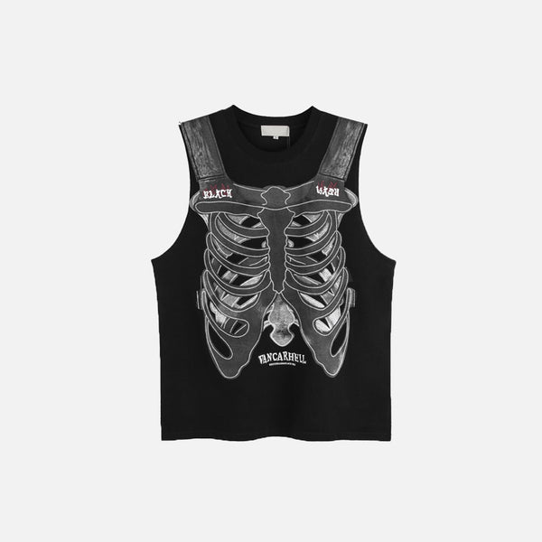 Vintage Skeleton Tank Top