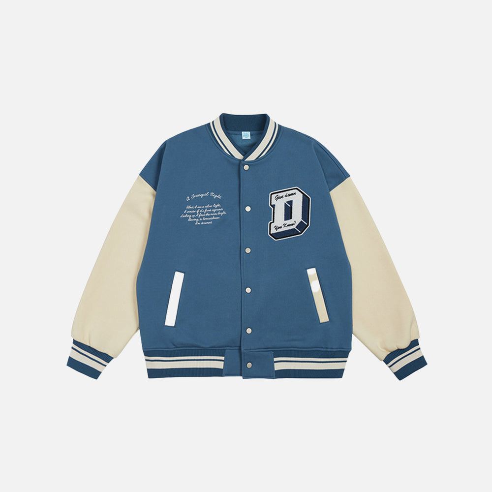 Cease & Desist Clothing Renegades Letterman Jacket