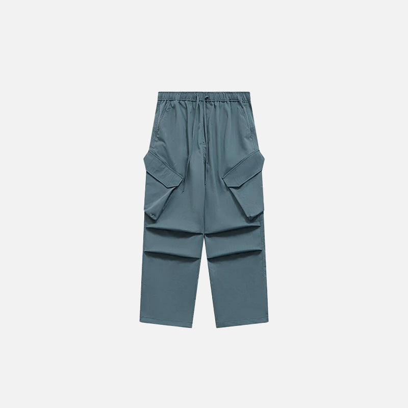Pleated Baggy Cargo Pants – DAXUEN