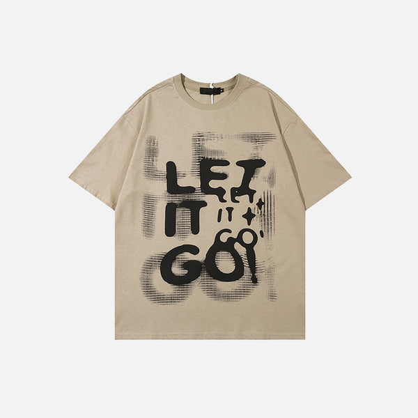 Let It Go Oversized T-shirt