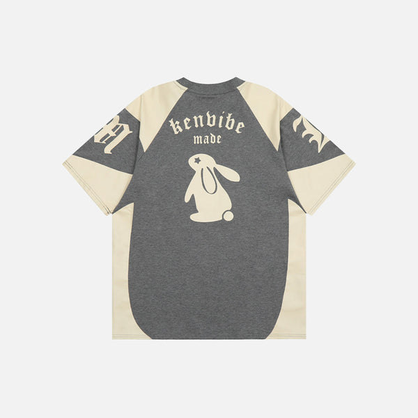 Retro Rabbit Oversized T-shirt