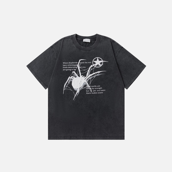 Washed Crawling Spider T-shirt