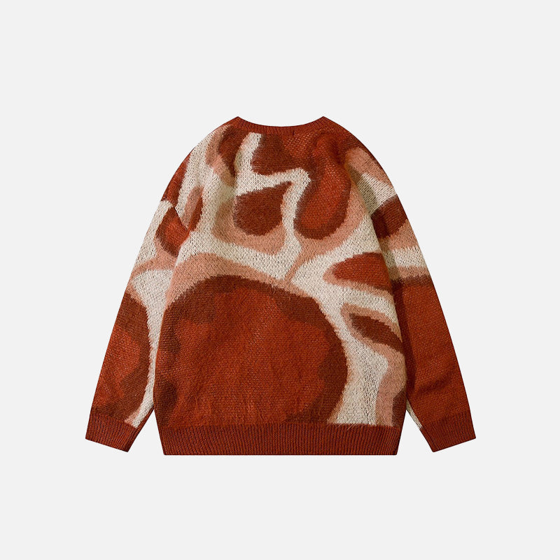 Abstract Sweaters DAXUEN