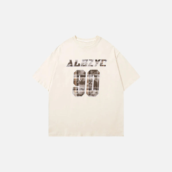 Y2K Plaid 90 Sports T-shirt