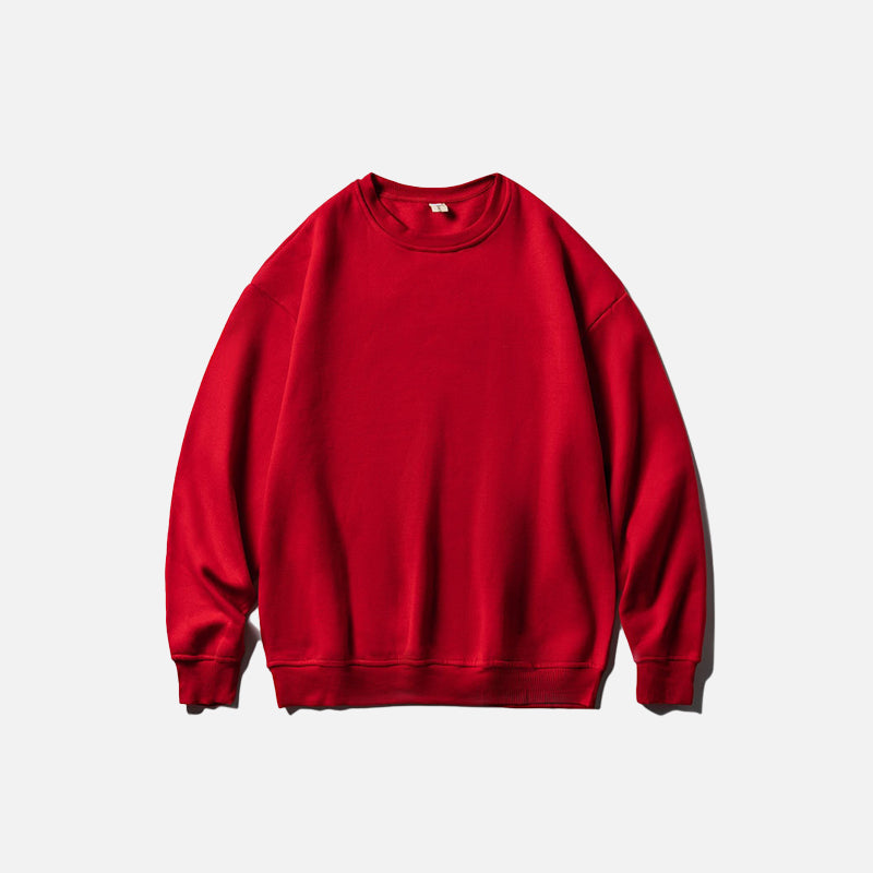 Oversized discount sweatshirt plain