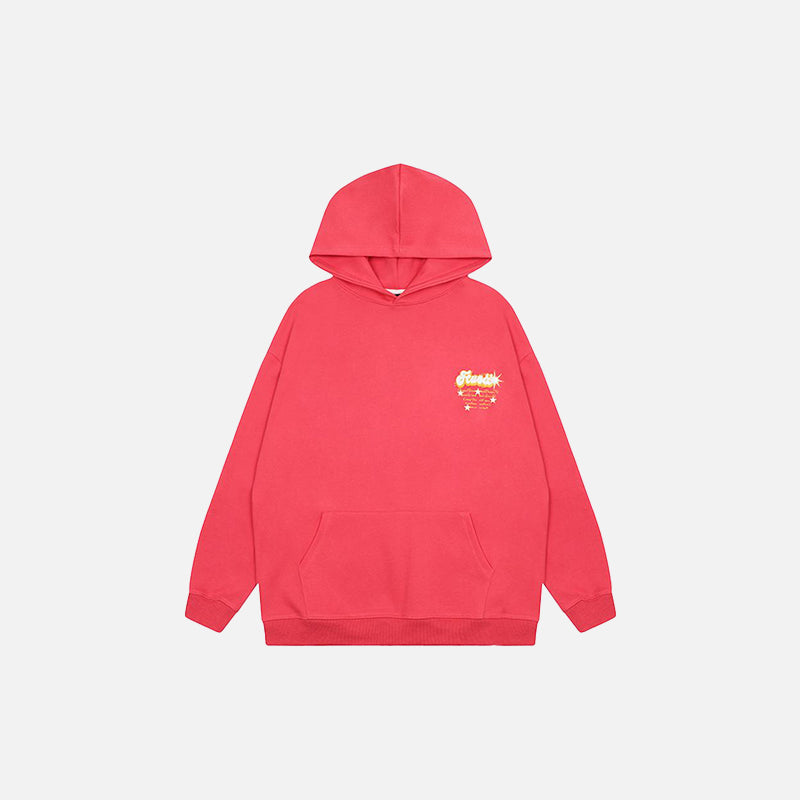 Supreme tag logo discount hoodie