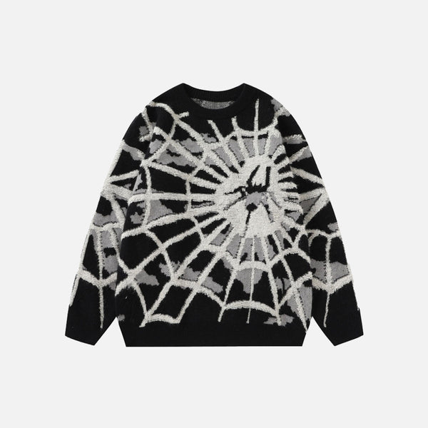 Retro Cobweb Sweater