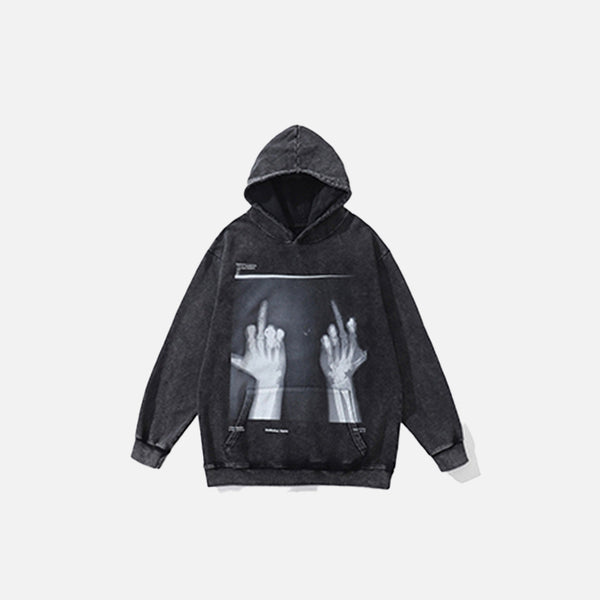 F You X-ray Hoodies