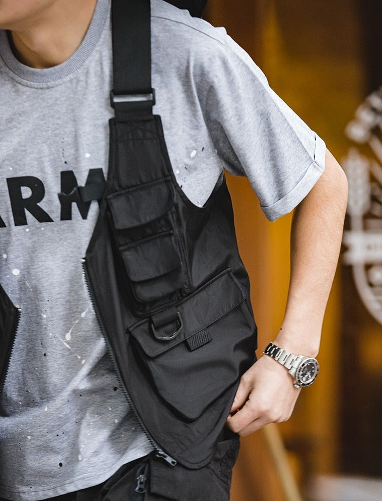 Tactical on sale vest bag