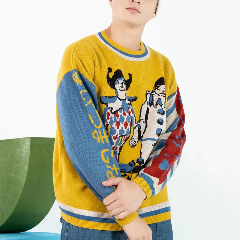 The lovers clown sweater new arrivals