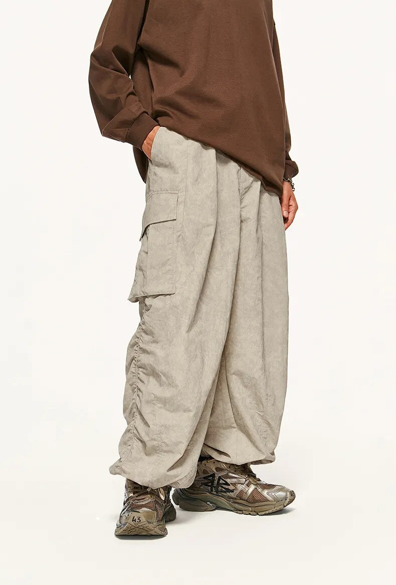 Vintage Distressed Baggy Cargo Pants – DAXUEN