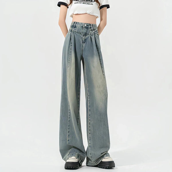 Vintage Loose High-waist Jeans