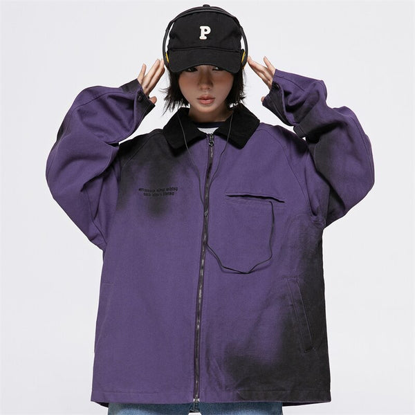 Baggy Windbreaker Jacket