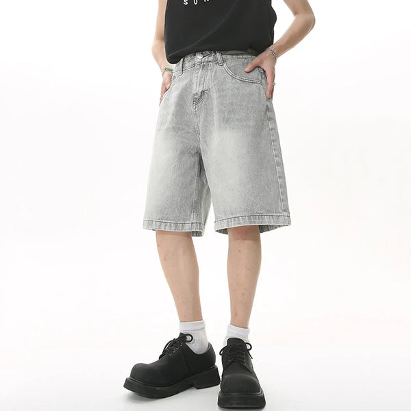 Schicke Jeansshorts im Retro-Stil