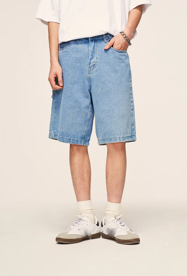 Vintage Washed Denim Jorts