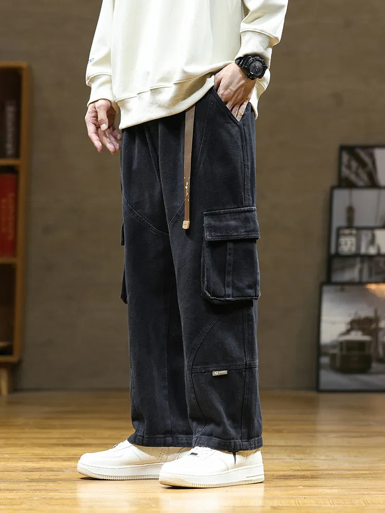 All-Over Pockets Cargo Pants – DAXUEN