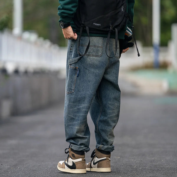 Vintage Loose Denim Pants