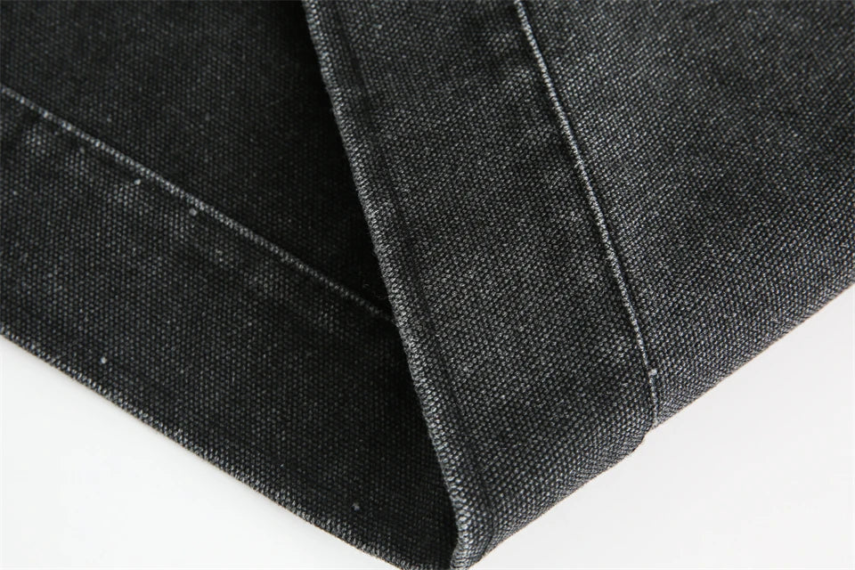 The fabric of the black Y2K Vintage Street Punk Women's Jacket from DAXUEN