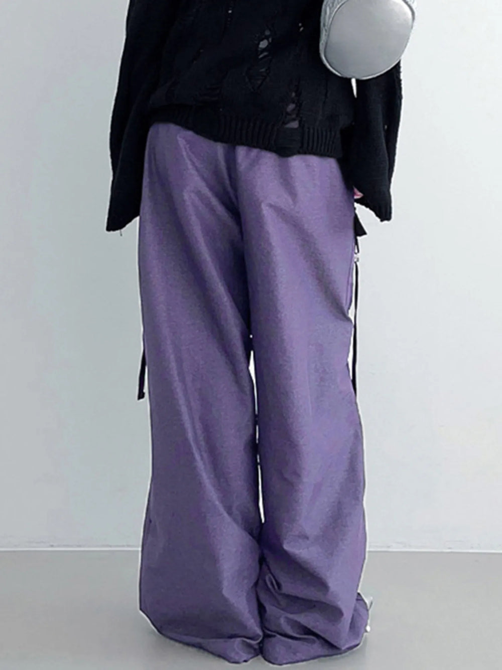 Baggy Purple Cargo Pants