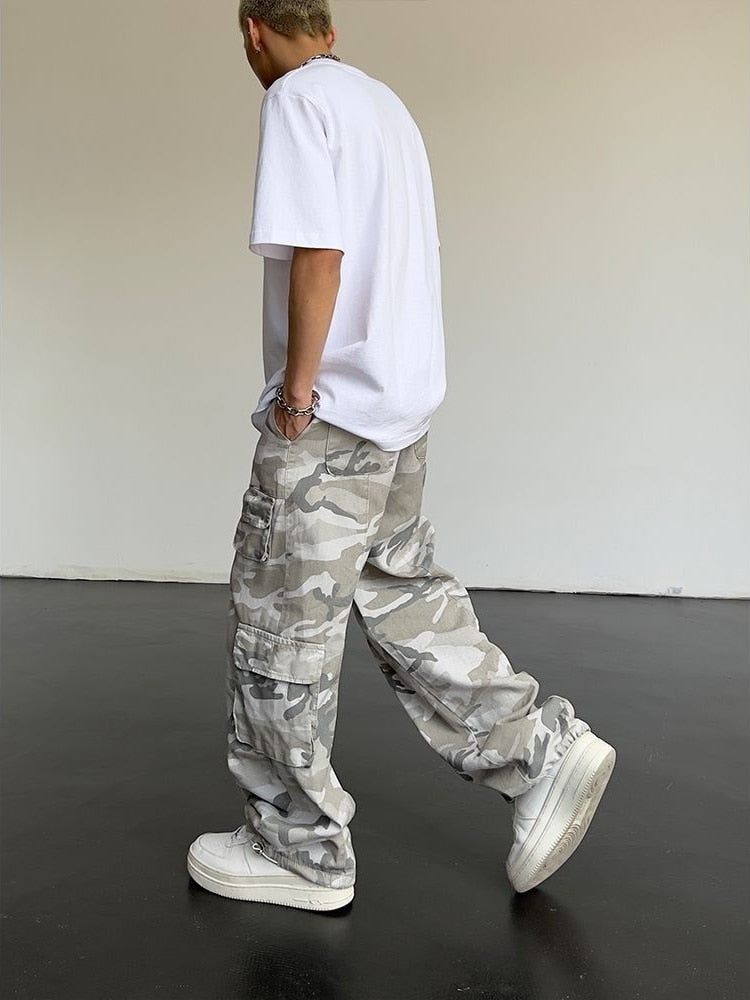 Y2K Camo Cargo Pants – DAXUEN | Streetwear & Aesthetics