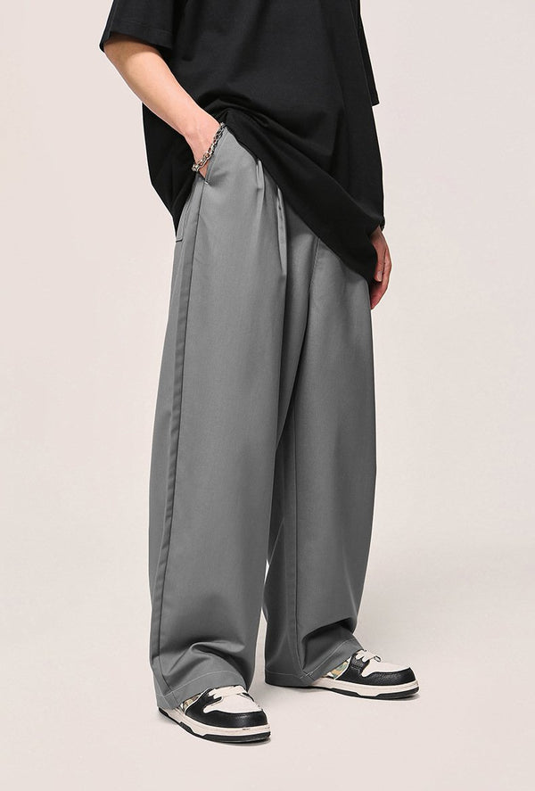 Loose Contrast Color Pants