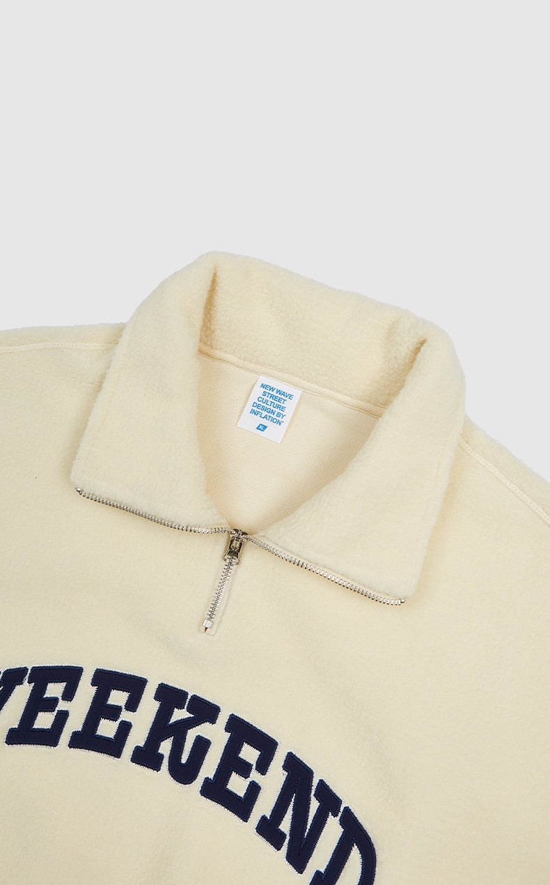 Weekend Sweatshirt collar